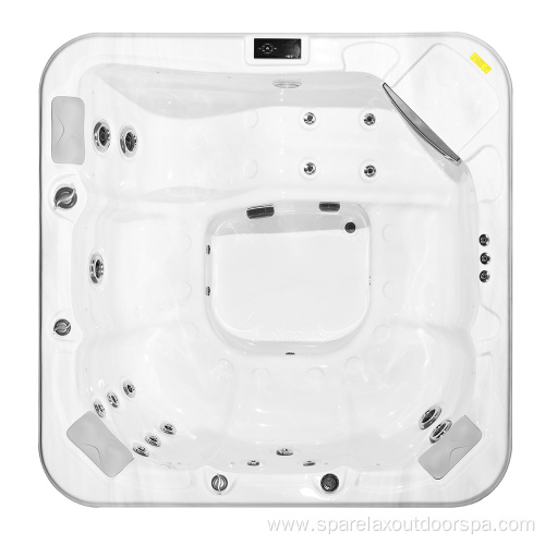 Freestanding acrylic outdoor swimming pool hot tub